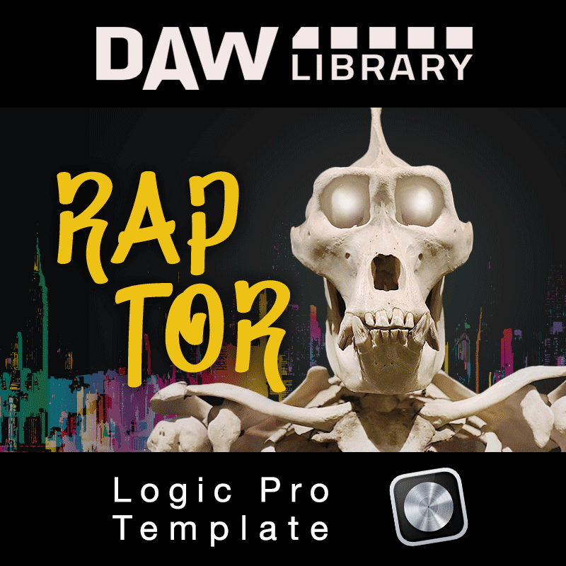 RAPtor – Logic Pro Vorlage Maxi-Beat Music Studio - 1