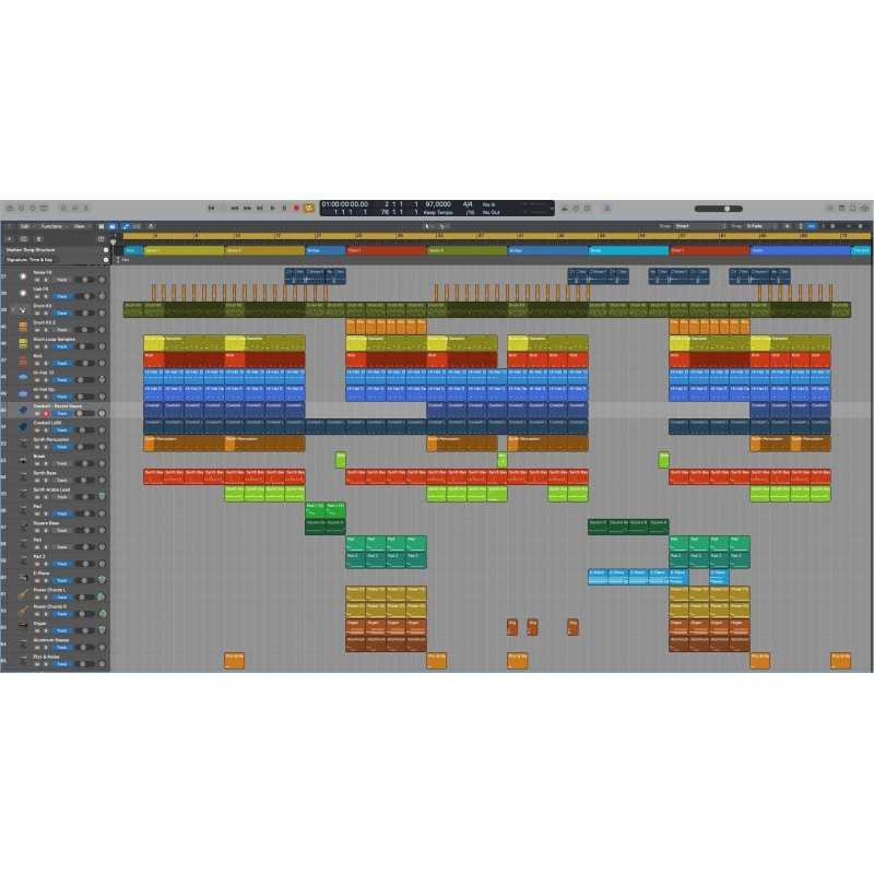 RAPtor – Logic Pro Vorlage Maxi-Beat Music Studio - 2
