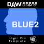 Blue2 - Logic Pro Template Maxi-Beat Music Studio - 1