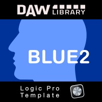 Blue2 - Logic Pro Template Maxi-Beat Music Studio - 1