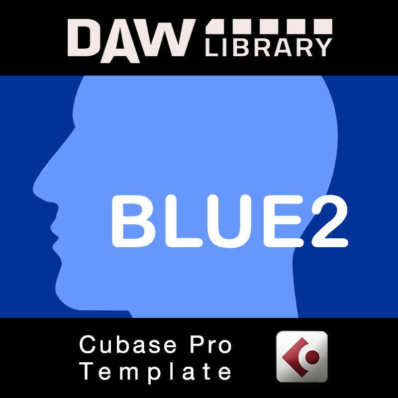 Blue2 - Cubase Template Maxi-Beat Music Studio - 1