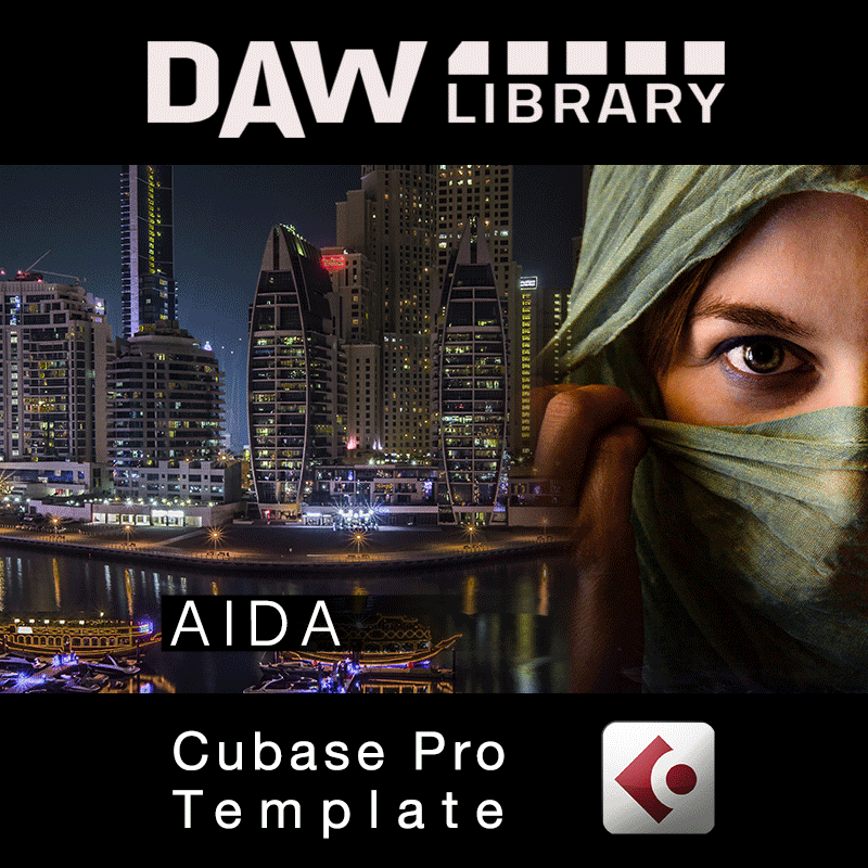 Aida – Cubase Vorlage Maxi-Beat Music Studio - 1