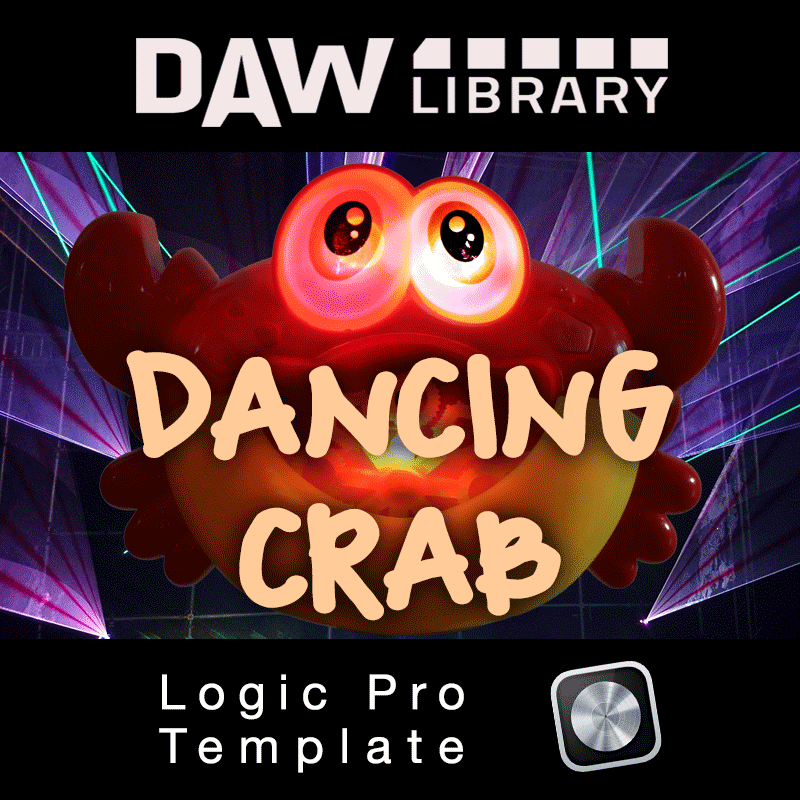 Dancing Crab - Logic Template Maxi-Beat Music Studio - 1