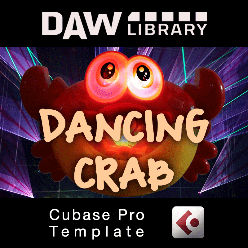 Dancing Crab - Cubase Template Maxi-Beat Music Studio - 1