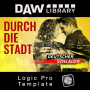 Durch die Stadt - Logic Vorlage Maxi-Beat Music Studio - 1