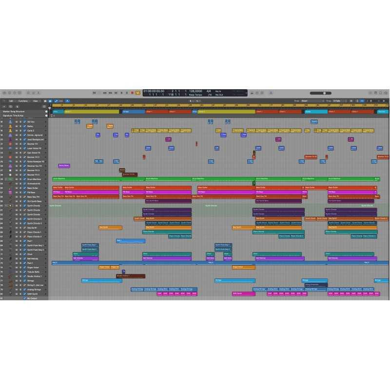 Durch die Stadt - Logic Template Maxi-Beat Music Studio - 2