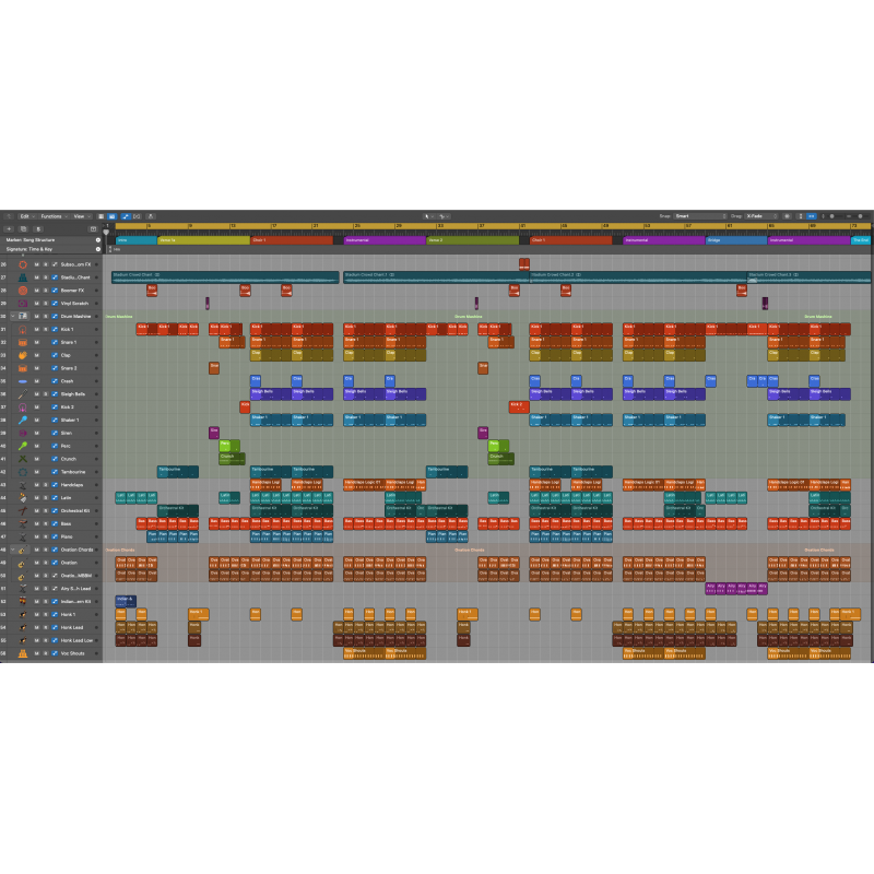 Foolish Heart - Logic Template Maxi-Beat Music Studio - 2