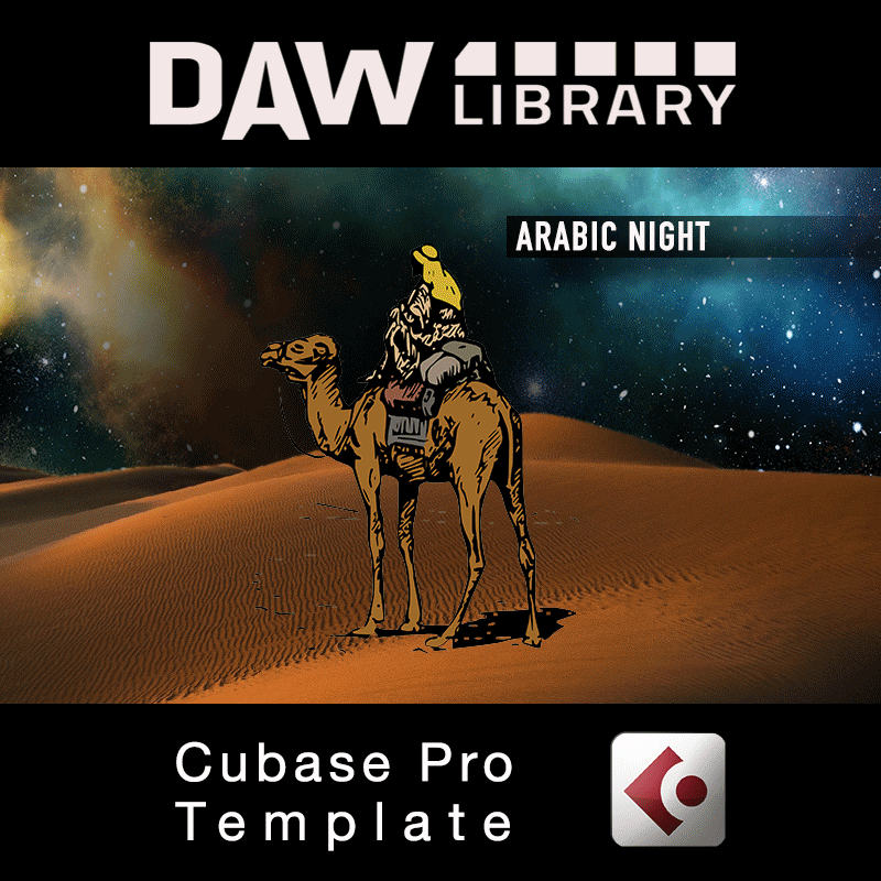 Arabic Night – Cubase Vorlage Maxi-Beat Music Studio - 1