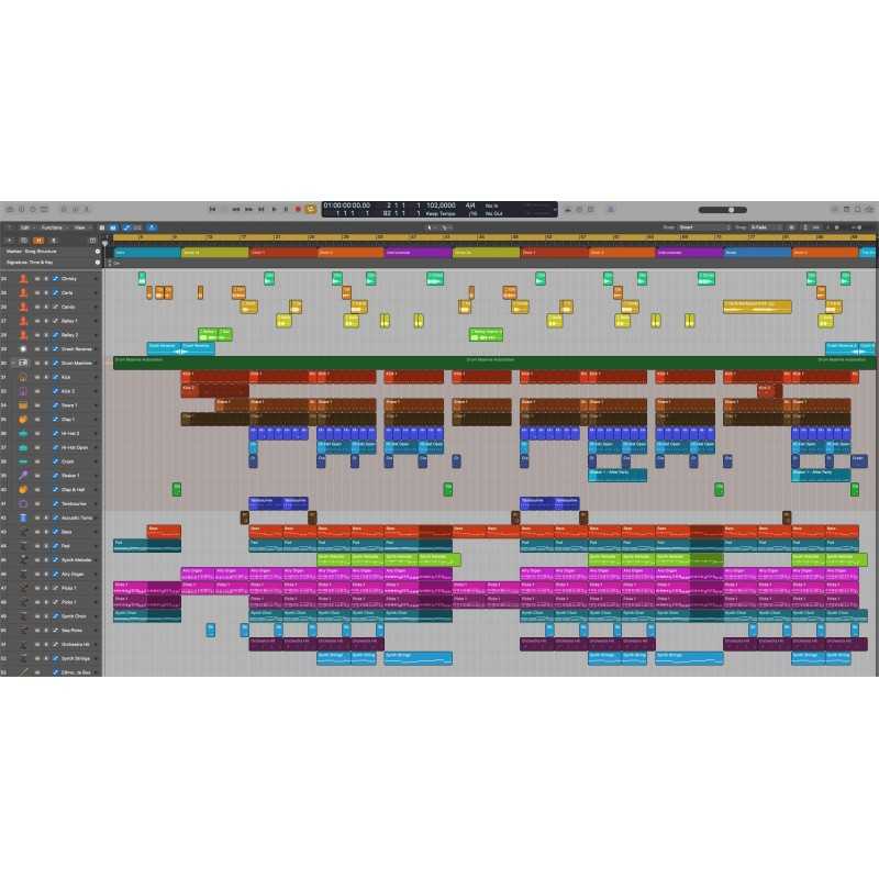 Arabic Night - Logic Template Maxi-Beat Music Studio - 2