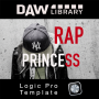 Rap Princess - Logic template Maxi-Beat Music Studio - 1