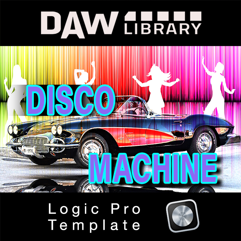 Disco Machine - Logic Template Maxi-Beat Music Studio - 1
