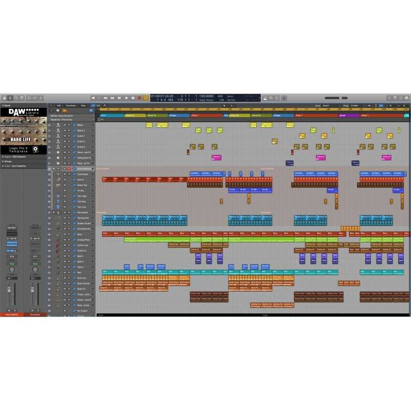 Hard Life - Logic Vorlage Maxi-Beat Music Studio - 2
