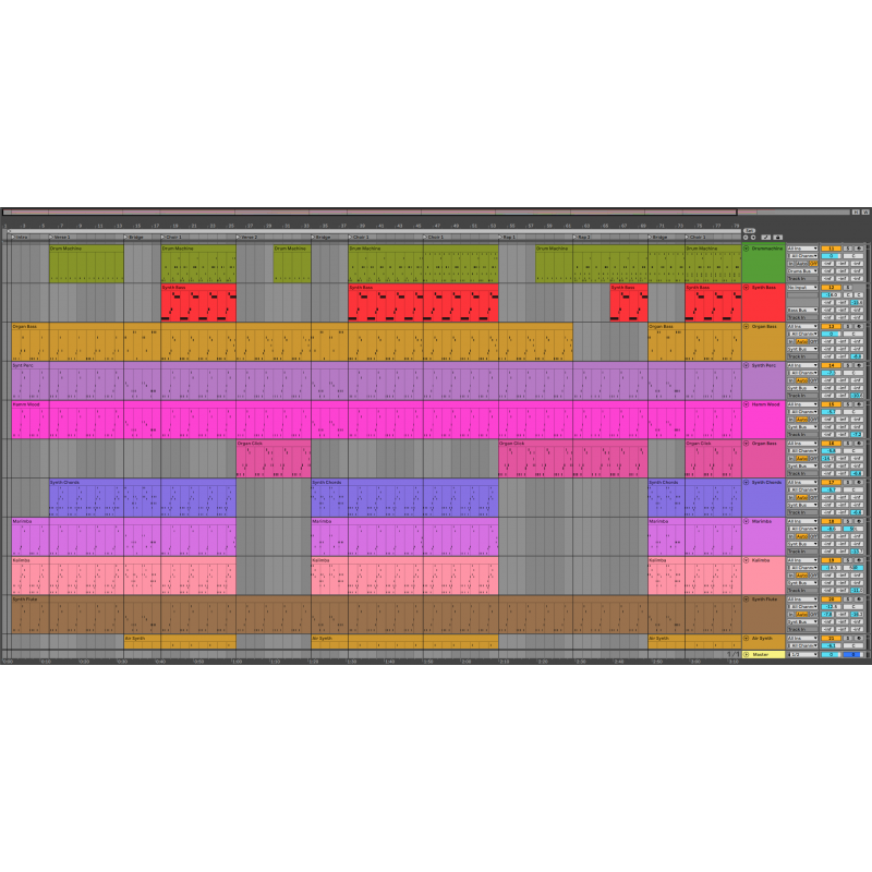 Across Border - Ableton template Maxi-Beat Music Studio - 3