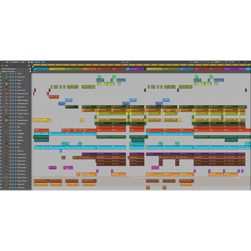 Karneval - Logic Template Maxi-Beat Music Studio - 2