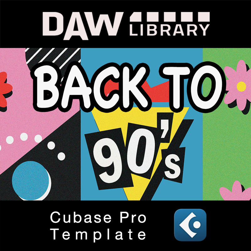 Back to 90s - Cubase Template Maxi-Beat Music Studio - 1
