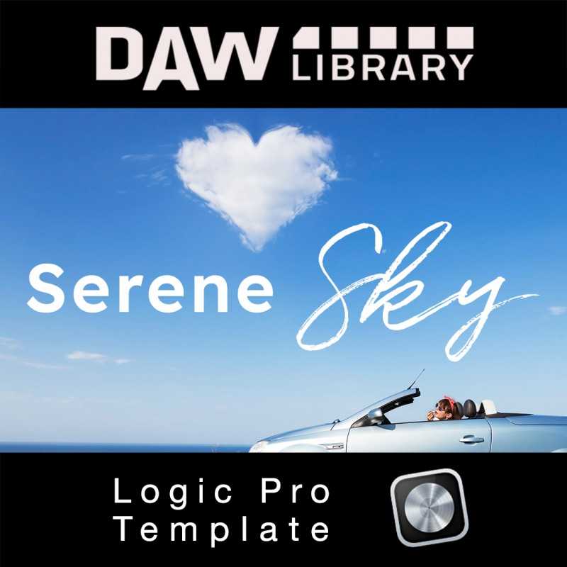 Serene sky - Logic Template Maxi-Beat Music Studio - 1