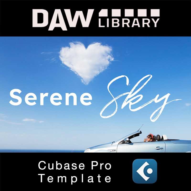 Serene sky - Cubase Template Maxi-Beat Music Studio - 1