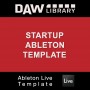 Free Ableton template - Startup Maxi-Beat Music Studio - 1