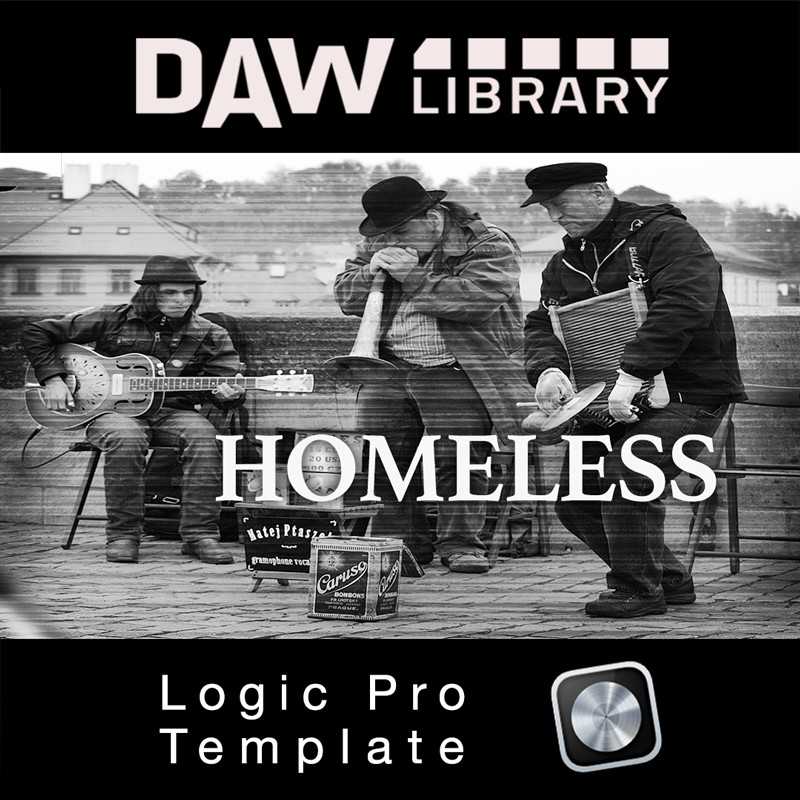 Homeless - Logic Template Maxi-Beat Music Studio - 1