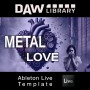 Metal love – Ableton Vorlage Maxi-Beat Music Studio - 1