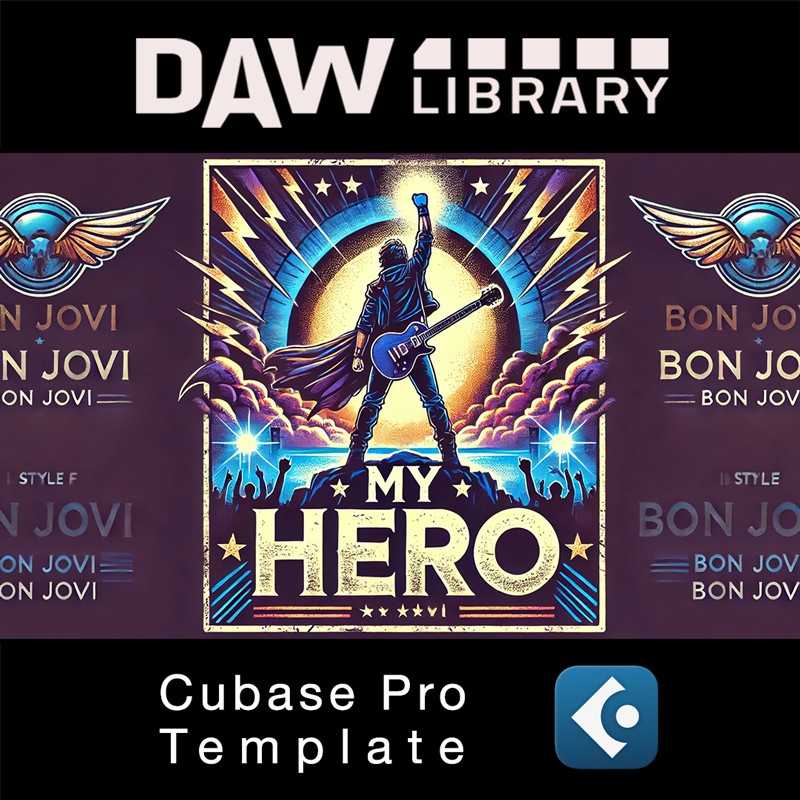 My Hero - Cubase Template Maxi-Beat Music Studio - 1