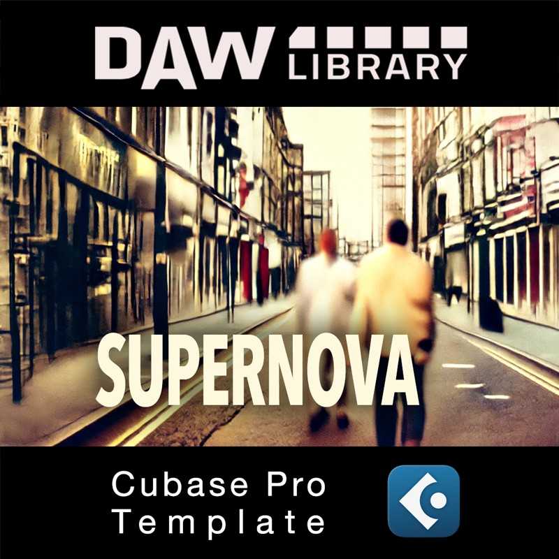 Supernova - Cubase Template Maxi-Beat Music Studio - 1