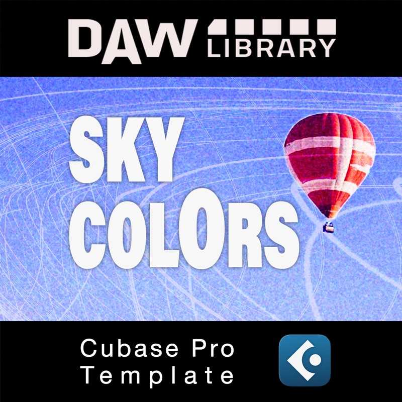 Sky colors - Cubase Template Maxi-Beat Music Studio - 1