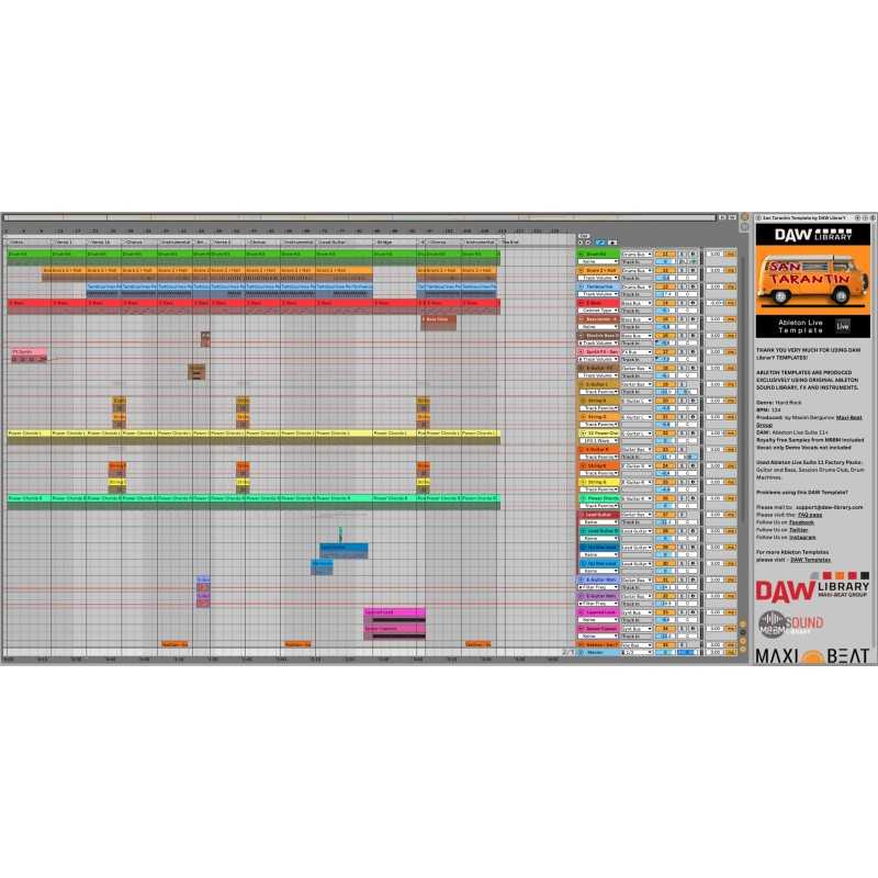 San Tarantin - Ableton Vorlage Maxi-Beat Music Studio - 2