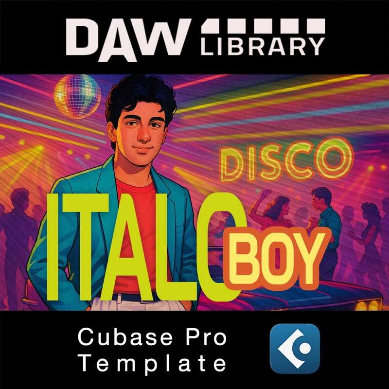 Italo Boy – Cubase Vorlage Maxi-Beat Music Studio - 1