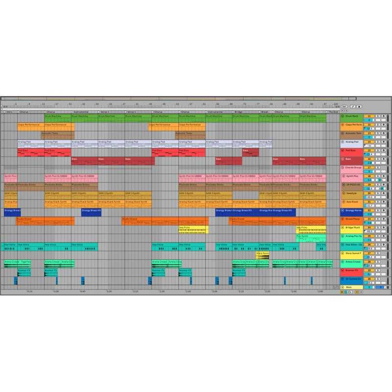 Tigerheart - Ableton Template Maxi-Beat Music Studio - 2