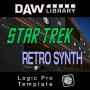 Star Trek Retro Synth - Logic Vorlage Maxi-Beat Music Studio - 1