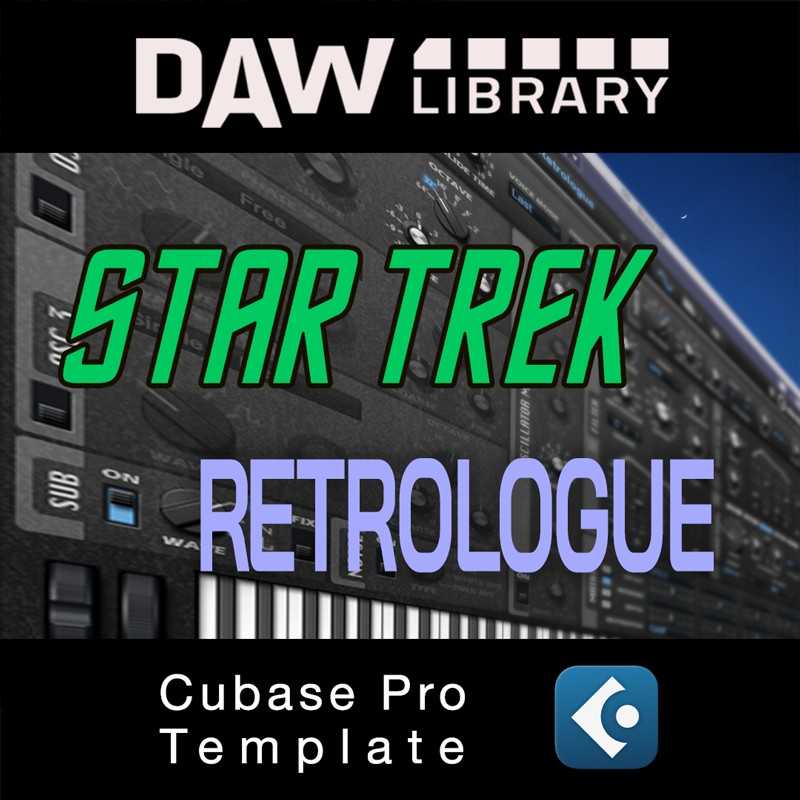 Star Trek Retrologue - Cubase Vorlage Maxi-Beat Music Studio - 1
