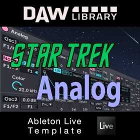 Star Trek Analog - Ableton Vorlage Maxi-Beat Music Studio - 1