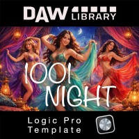 1001 Night - Logic Template Maxi-Beat Music Studio - 1