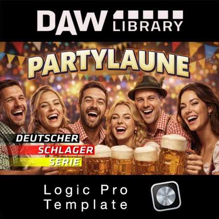 Partylaune – Logic Pro Schlager Template Inspired by Stadtengel Maxi-Beat Music Studio - 1
