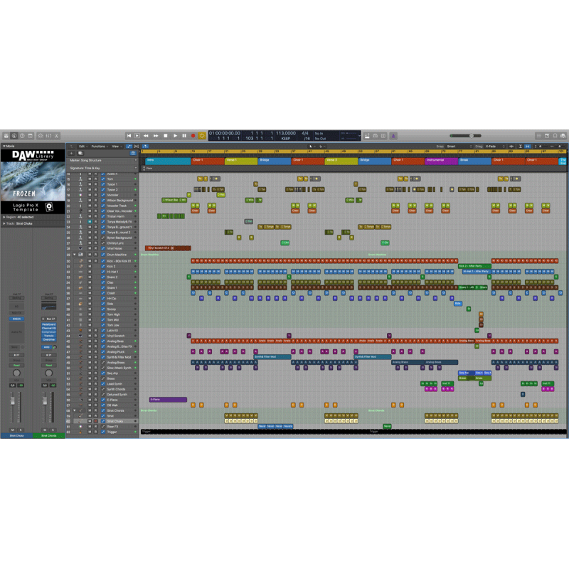 Frozen - Logic Vorlage Maxi-Beat Music Studio - 2