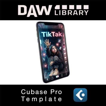 TikTak Cubase Template | Modern RnB Project | DAW LibrarY