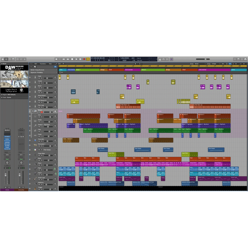 Dieser Moment – Logic Pro- Template Maxi-Beat Music Studio – 2
