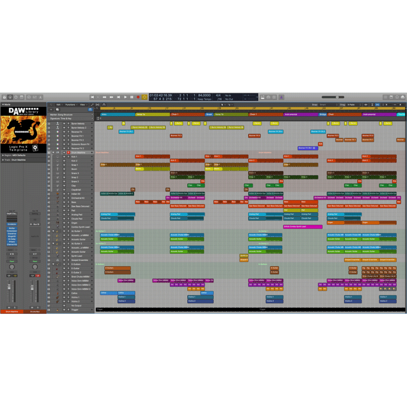Dragonborn - Logic Template Maxi-Beat Music Studio - 2