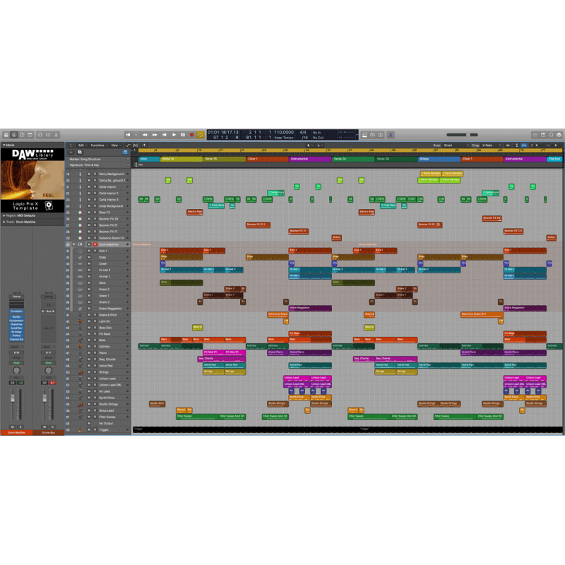 Feel – Logic Vorlage Maxi-Beat Music Studio - 2