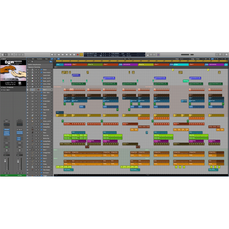 Logic Pro Template - Reach Out Maxi-Beat Music Studio - 2