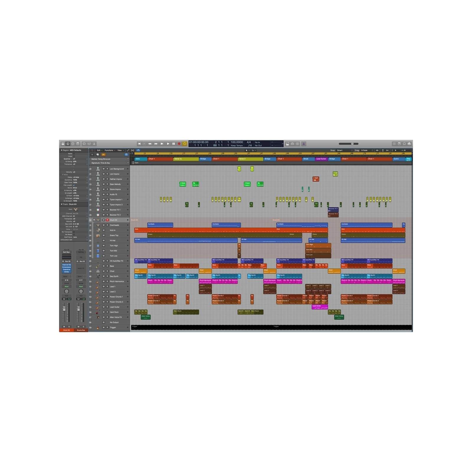 Power - Logic Template Maxi-Beat Music Studio - 2