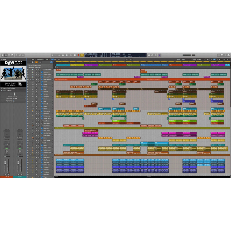 Logic Pro Template - Moombahton Time Maxi-Beat Music Studio - 2