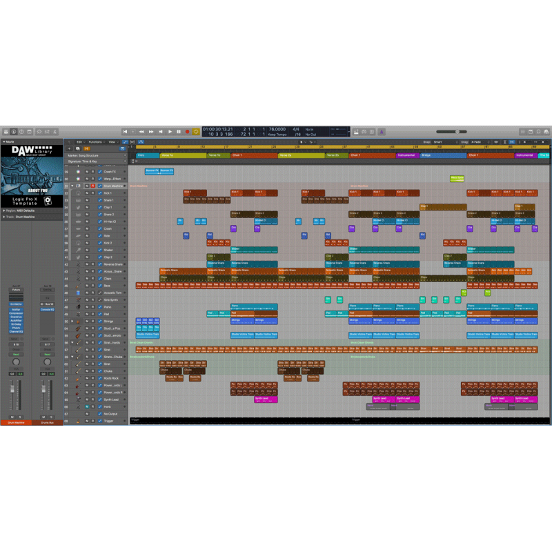 About You - Logic Pro Template Maxi-Beat Music Studio - 2