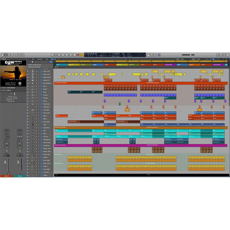 Logic Pro Template - Make It better Maxi-Beat Music Studio - 2