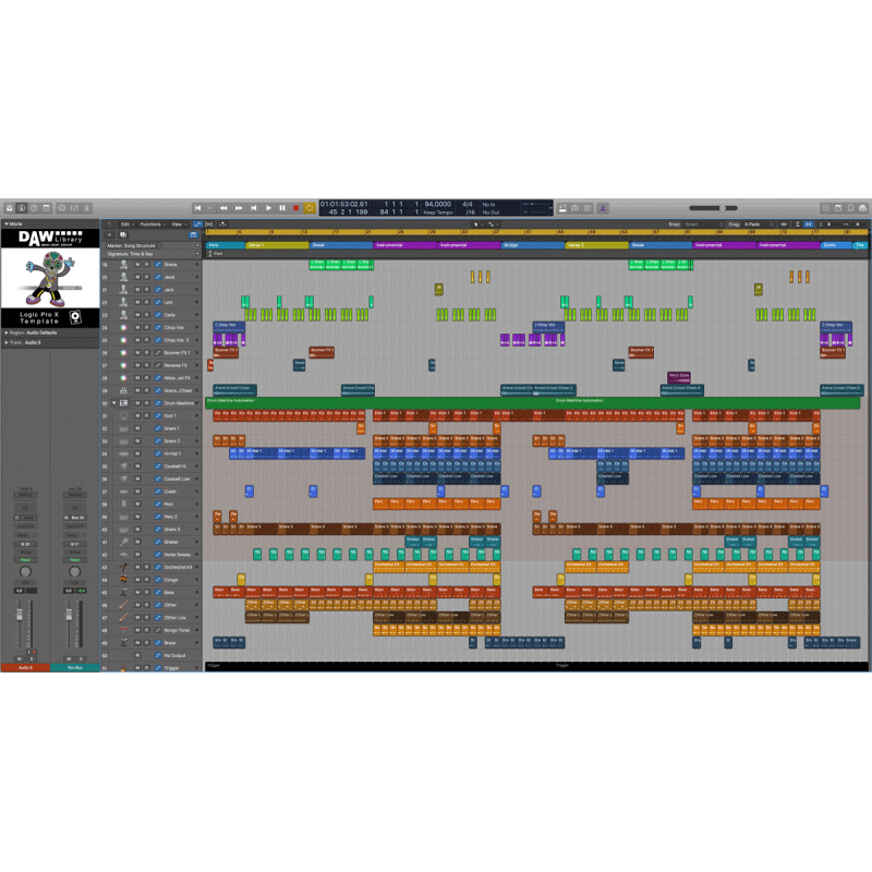 Move it - Logic Template Maxi-Beat Music Studio - 2