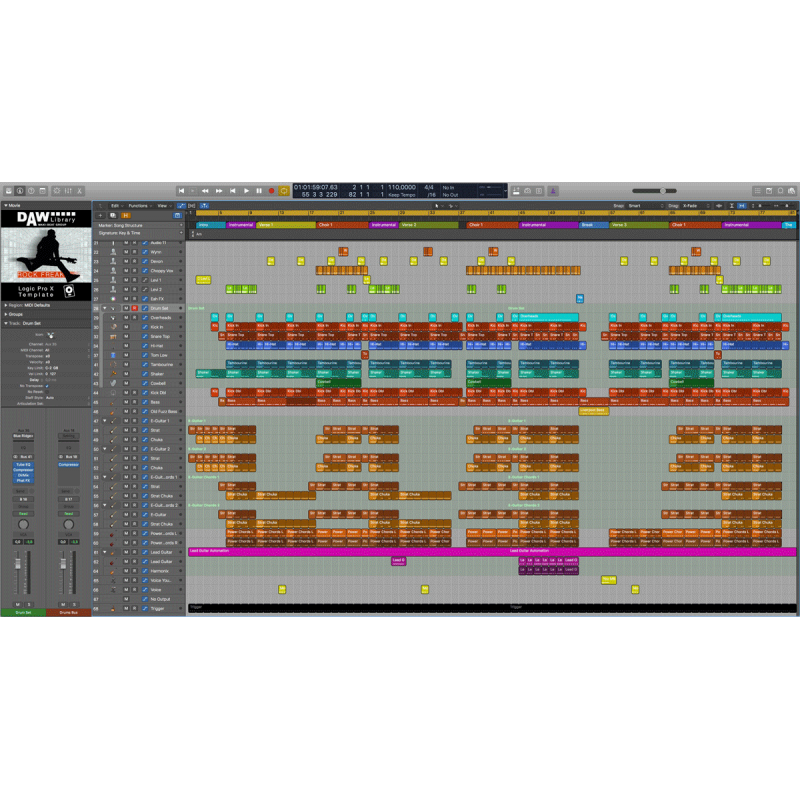 Rock Freak - Logic Template Maxi-Beat Music Studio - 2
