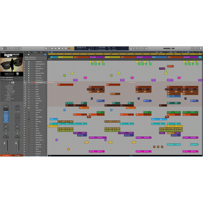 I see it - Logic Pro Template Maxi-Beat Music Studio - 2
