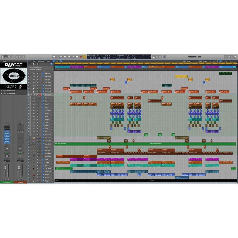 Logic Pro Template - Circles Maxi-Beat Music Studio - 2