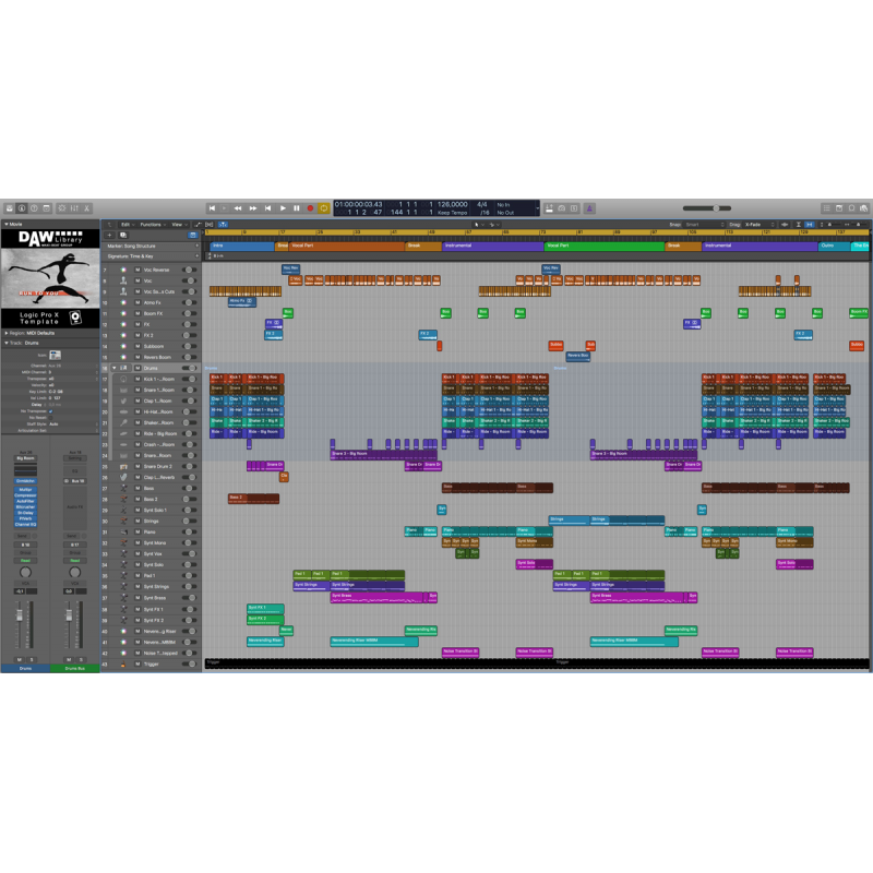 Run to You - Logic Template Maxi-Beat Music Studio - 2